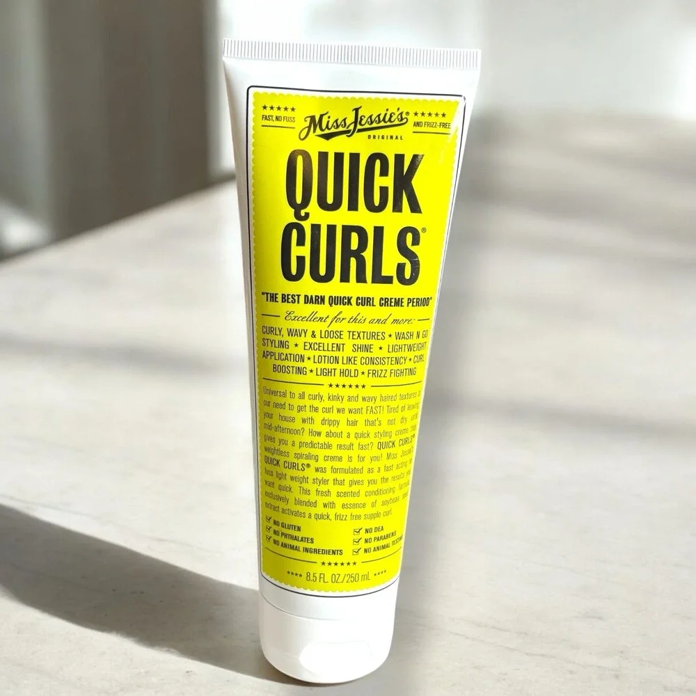 Miss Jessie's Quick Curls Lightweight Curl Cream‎ 8.5oz NEW